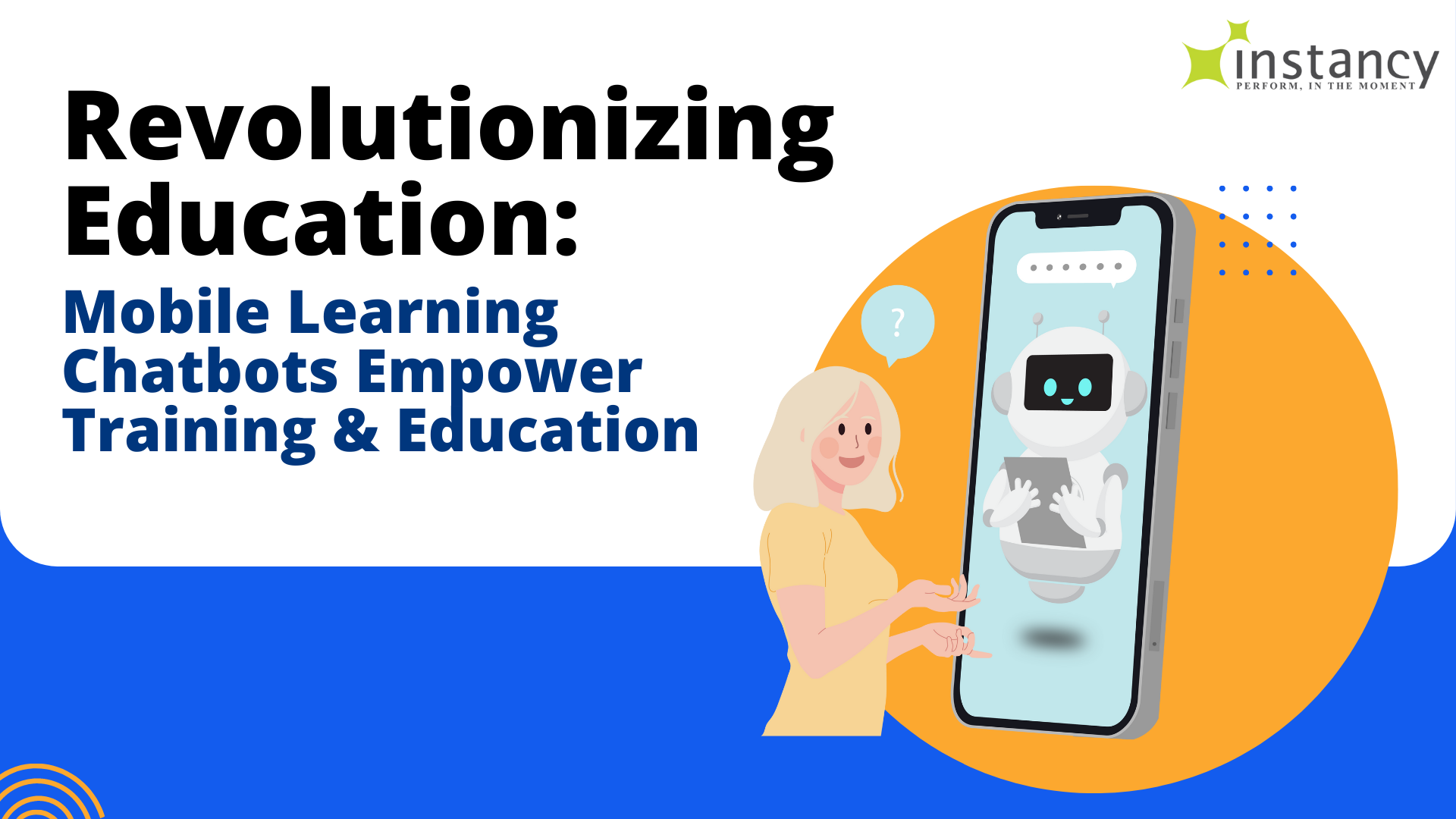 Mobile Learning chatbots