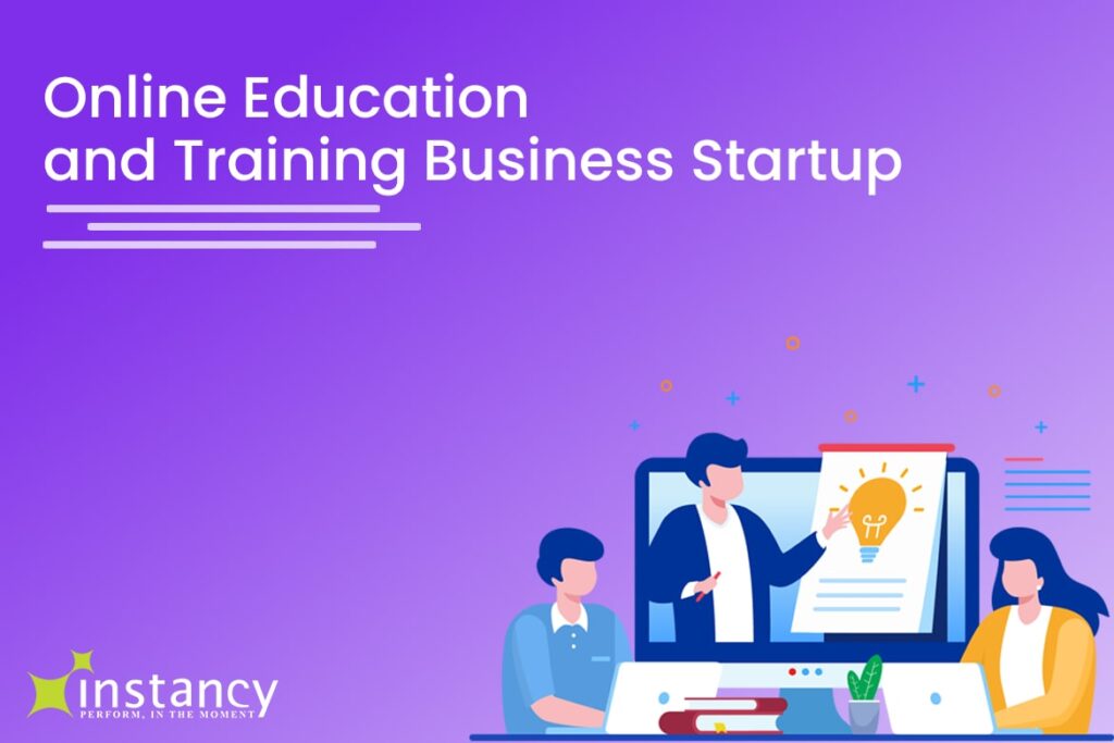 online education and training business startup