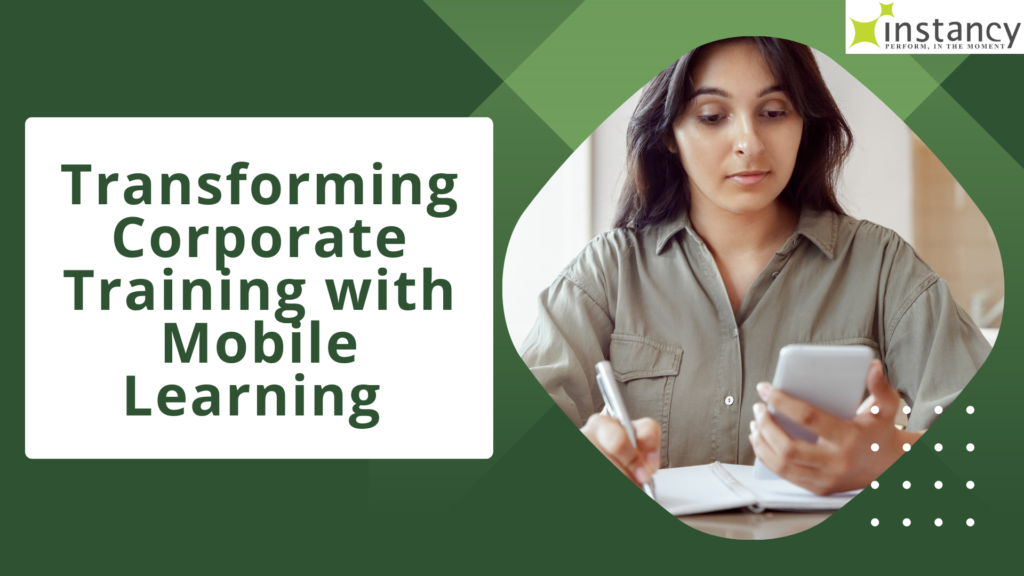 Corporate Training with Mobile Learning