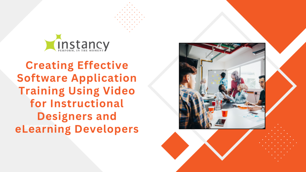 Software application training video best practices